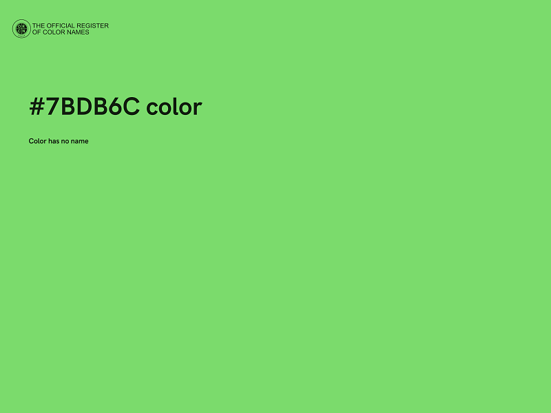 #7BDB6C color image