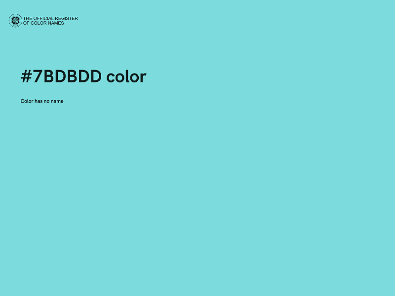 #7BDBDD color image