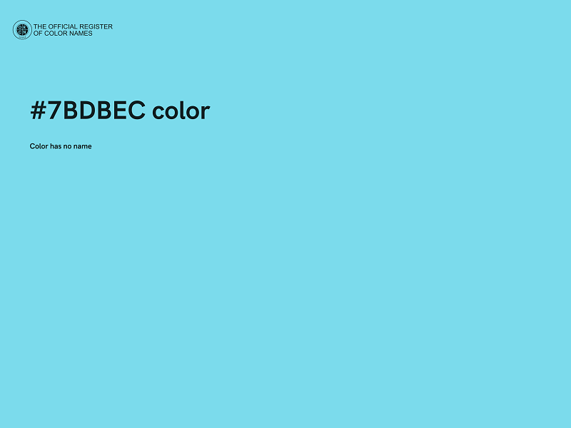 #7BDBEC color image