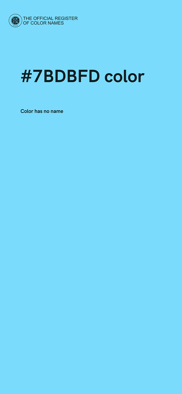 #7BDBFD color image