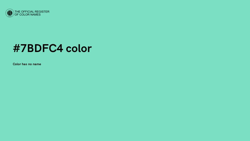 #7BDFC4 color image