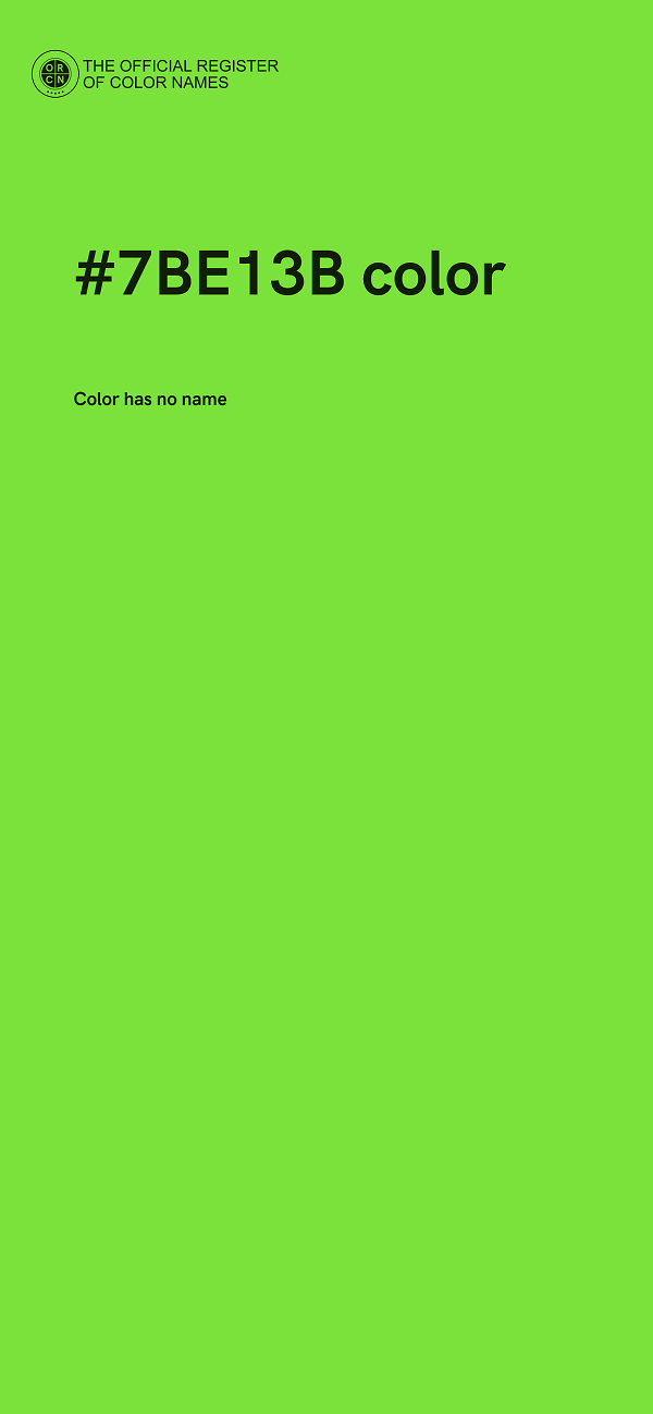 #7BE13B color image