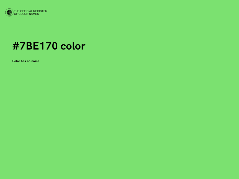 #7BE170 color image
