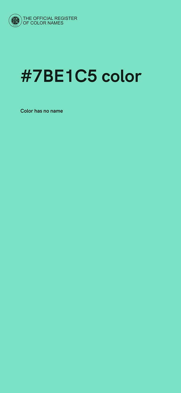 #7BE1C5 color image