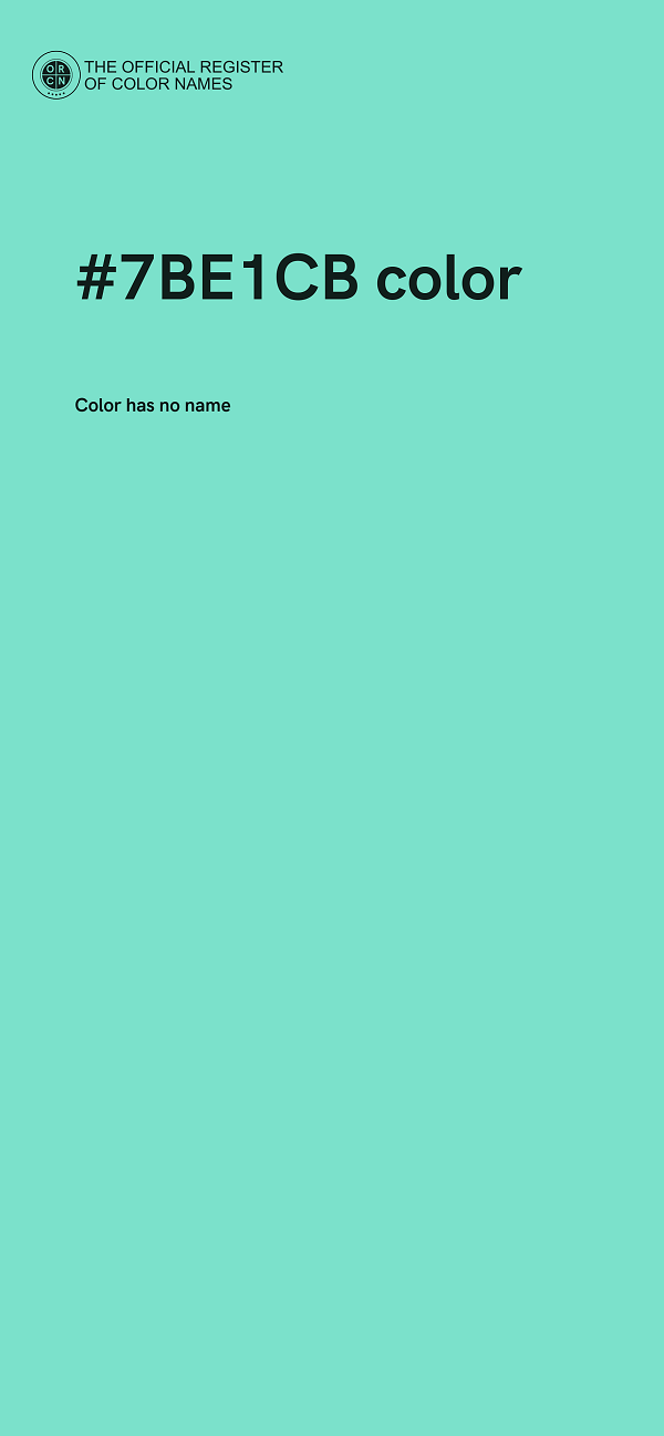 #7BE1CB color image