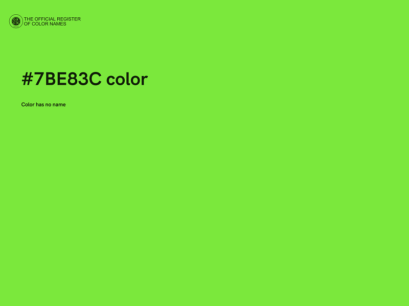 #7BE83C color image