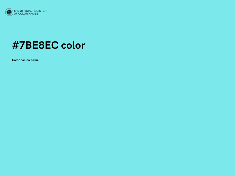 #7BE8EC color image