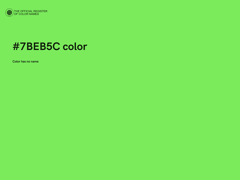 #7BEB5C color image