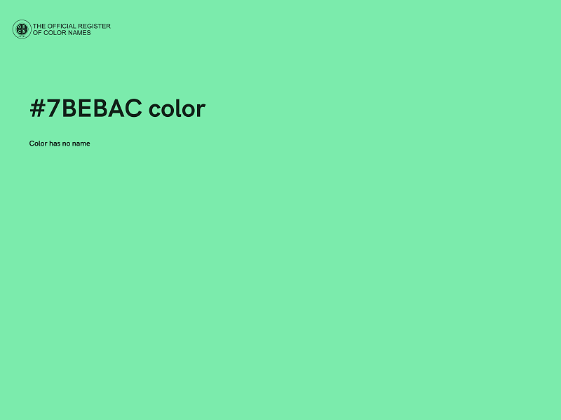 #7BEBAC color image