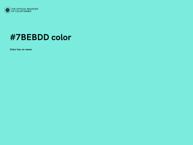 #7BEBDD color image