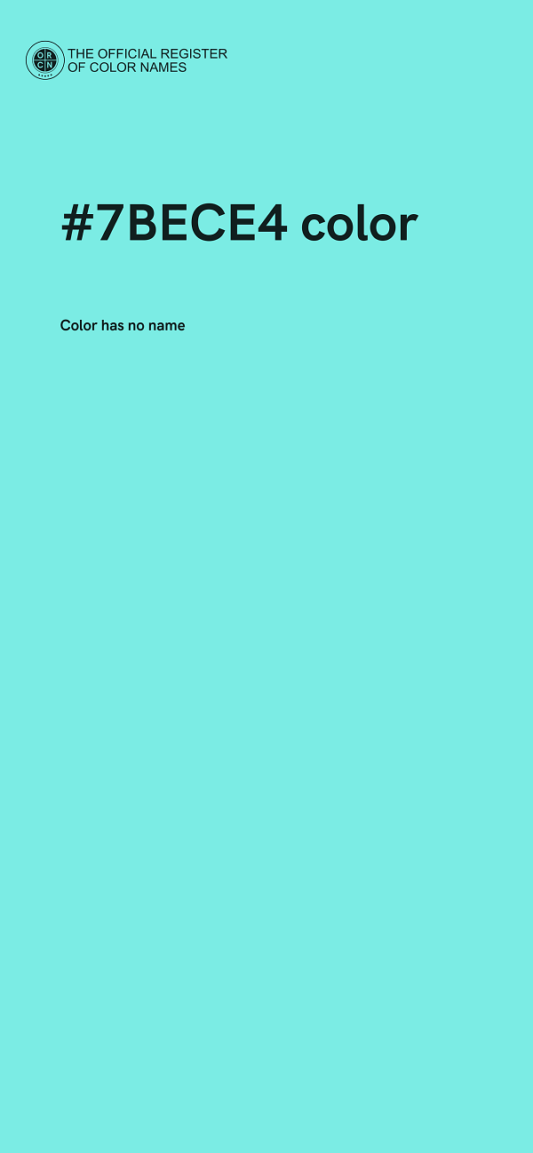 #7BECE4 color image