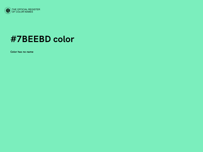 #7BEEBD color image
