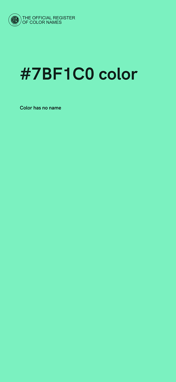 #7BF1C0 color image