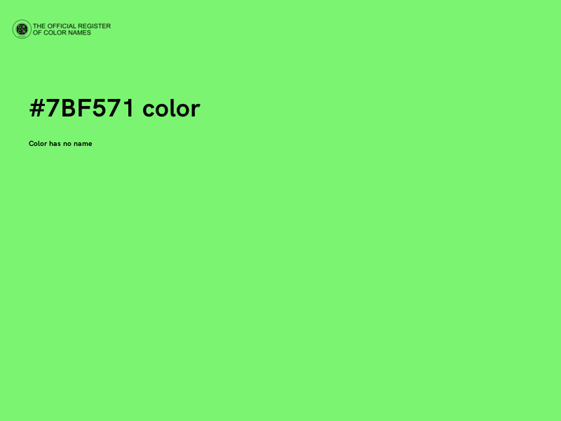 #7BF571 color image