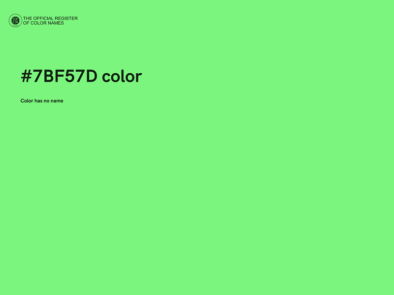 #7BF57D color image