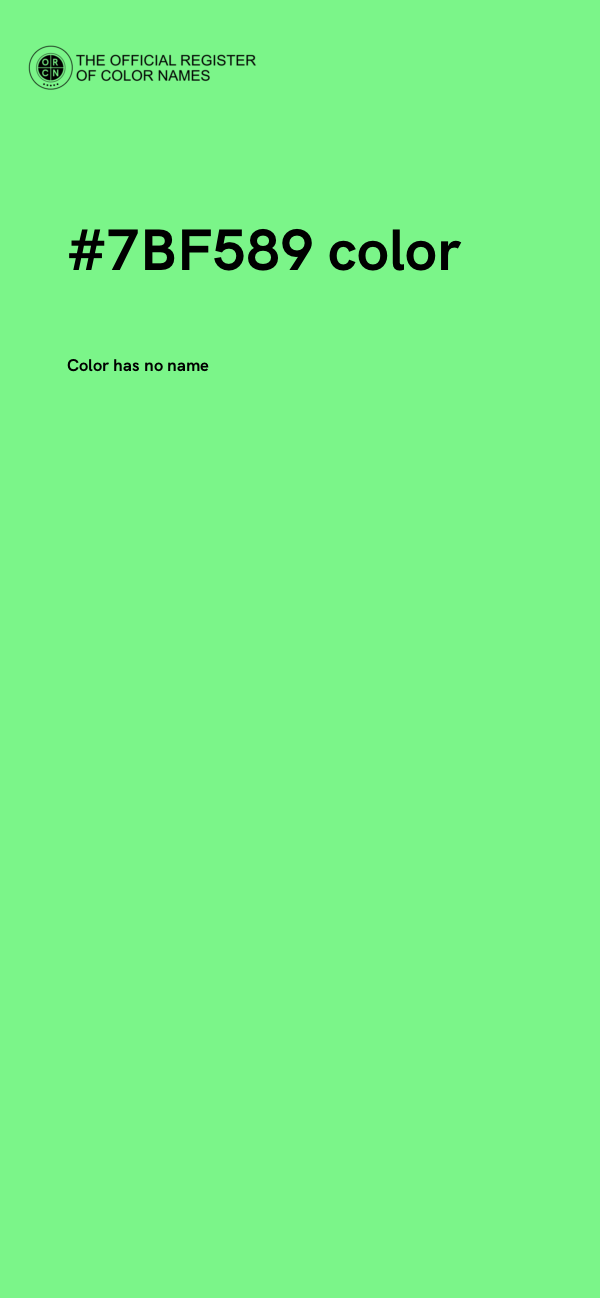 #7BF589 color image
