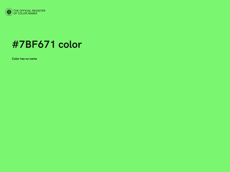 #7BF671 color image