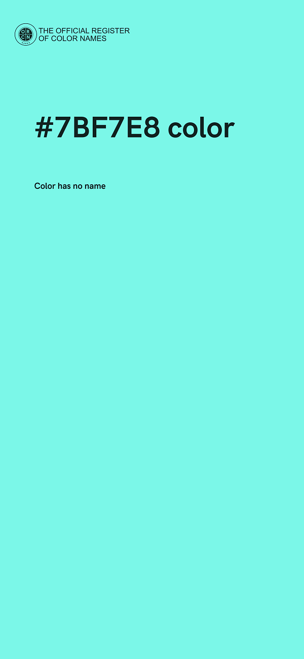 #7BF7E8 color image