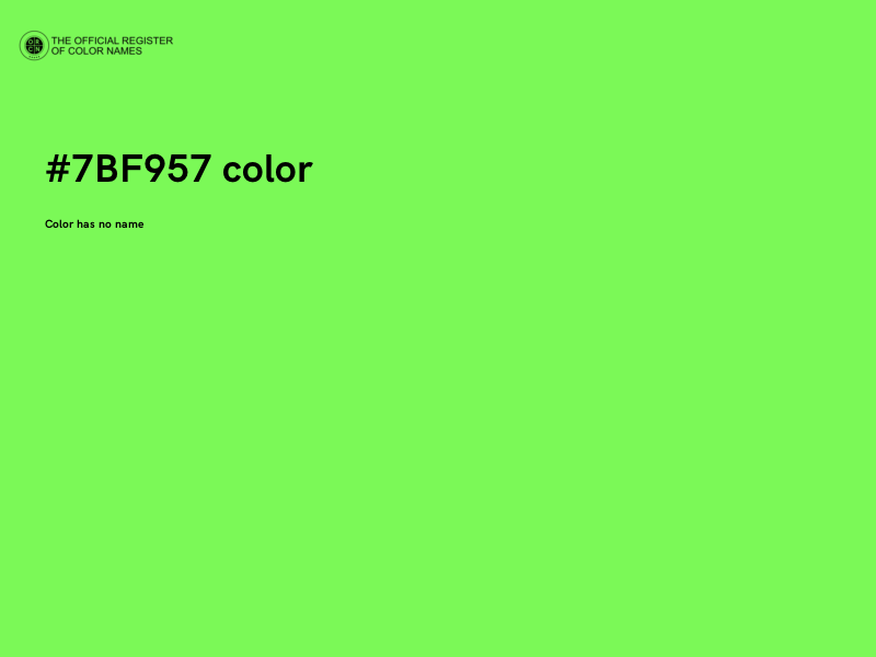 #7BF957 color image