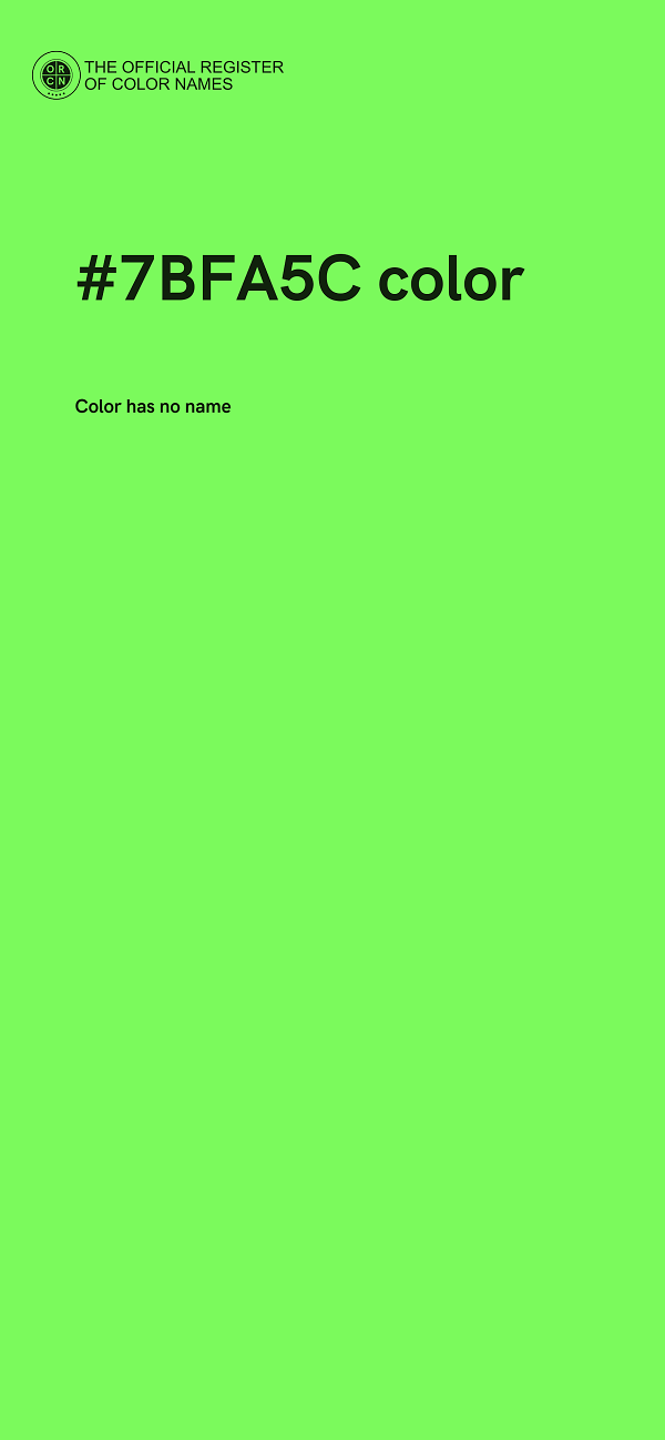 #7BFA5C color image