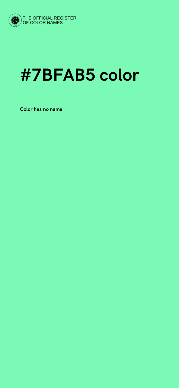 #7BFAB5 color image