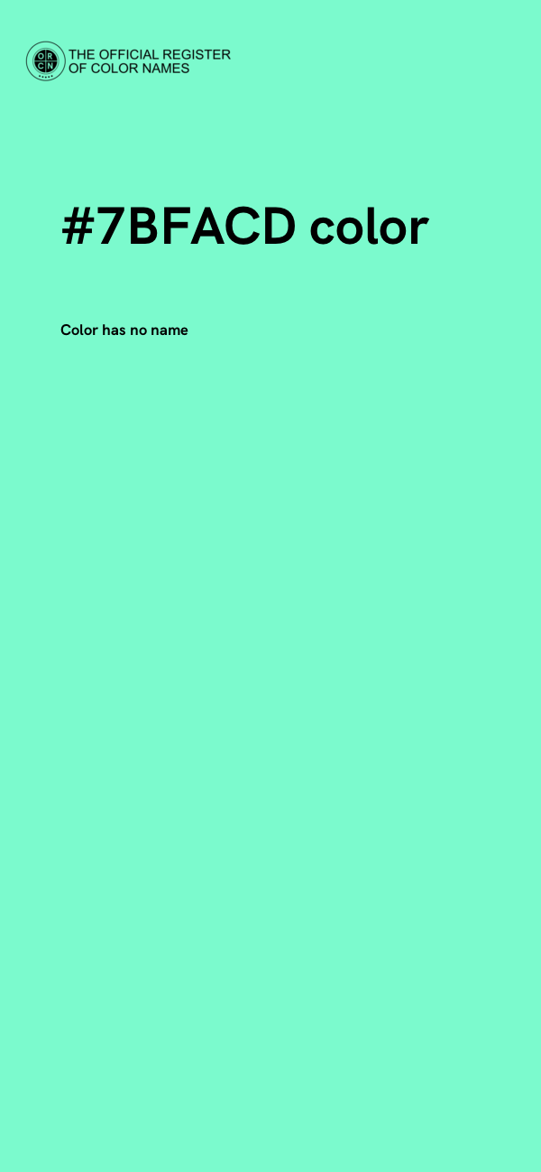 #7BFACD color image