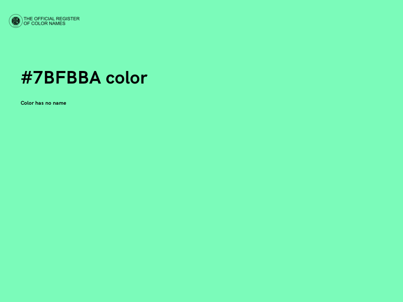 #7BFBBA color image