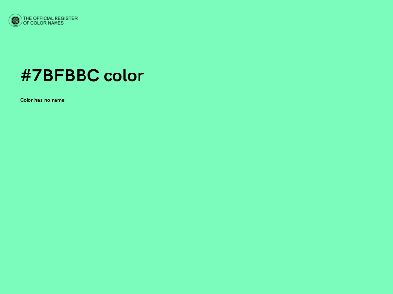 #7BFBBC color image