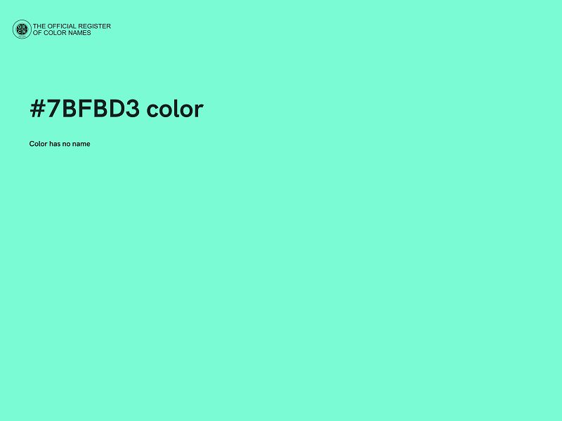 #7BFBD3 color image