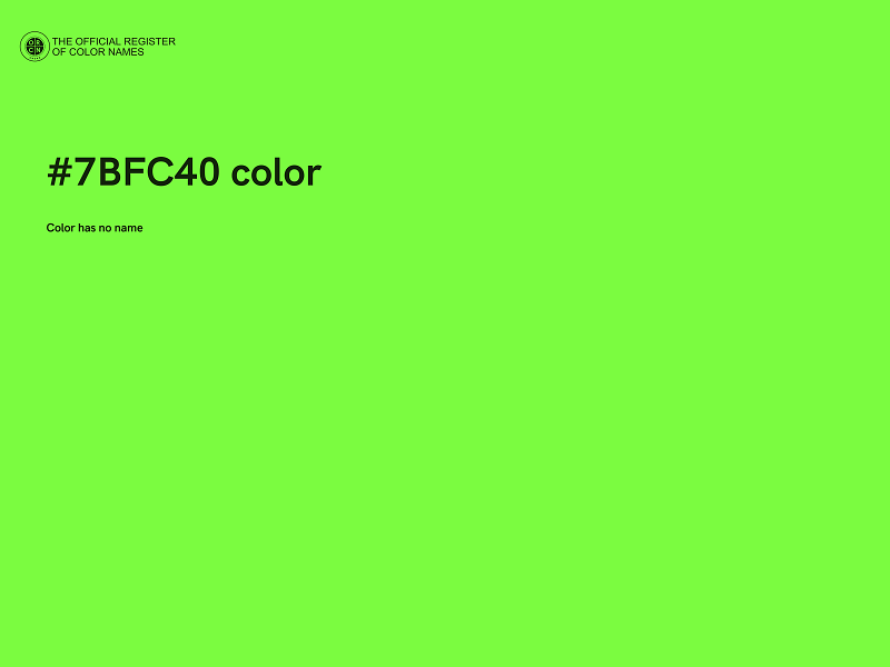 #7BFC40 color image
