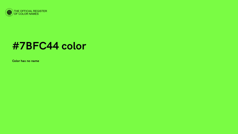 #7BFC44 color image