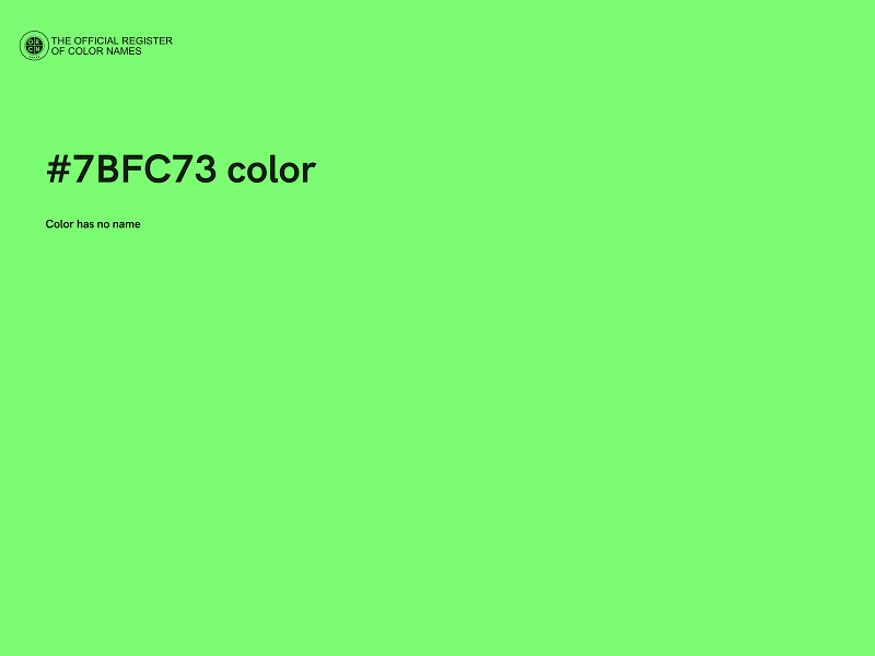 #7BFC73 color image