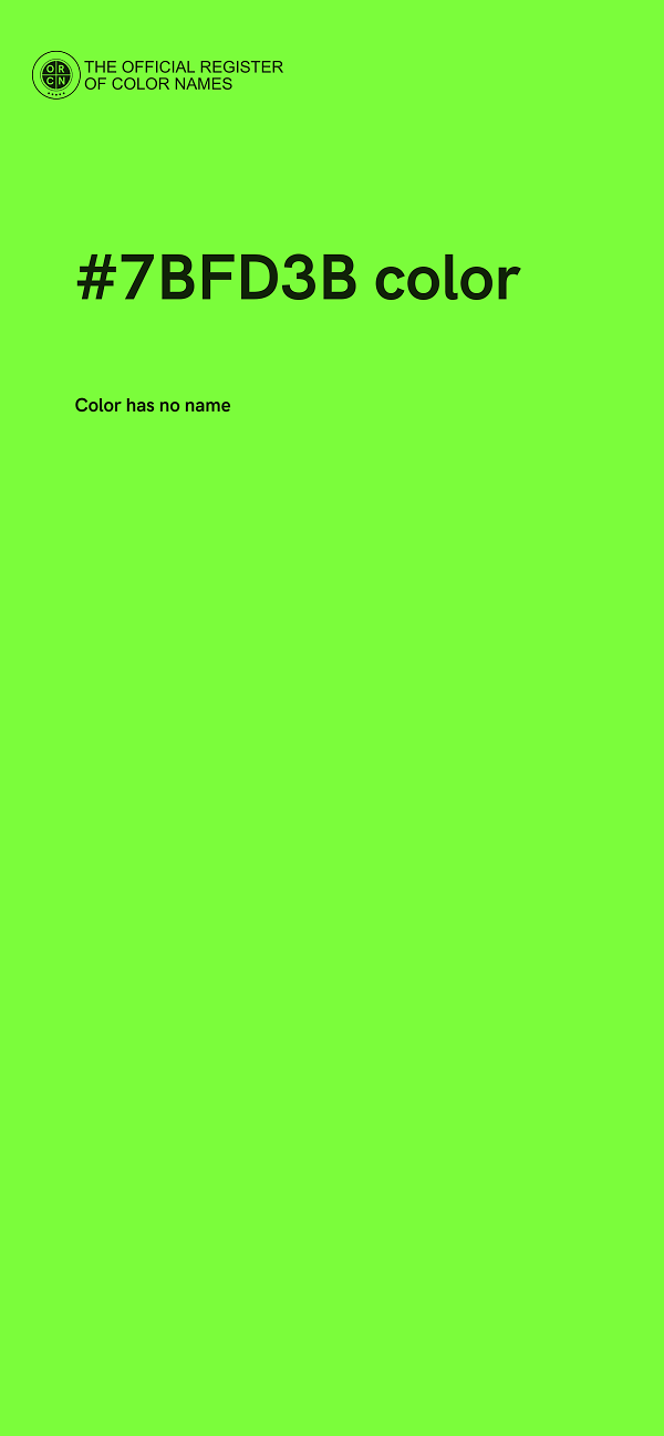 #7BFD3B color image