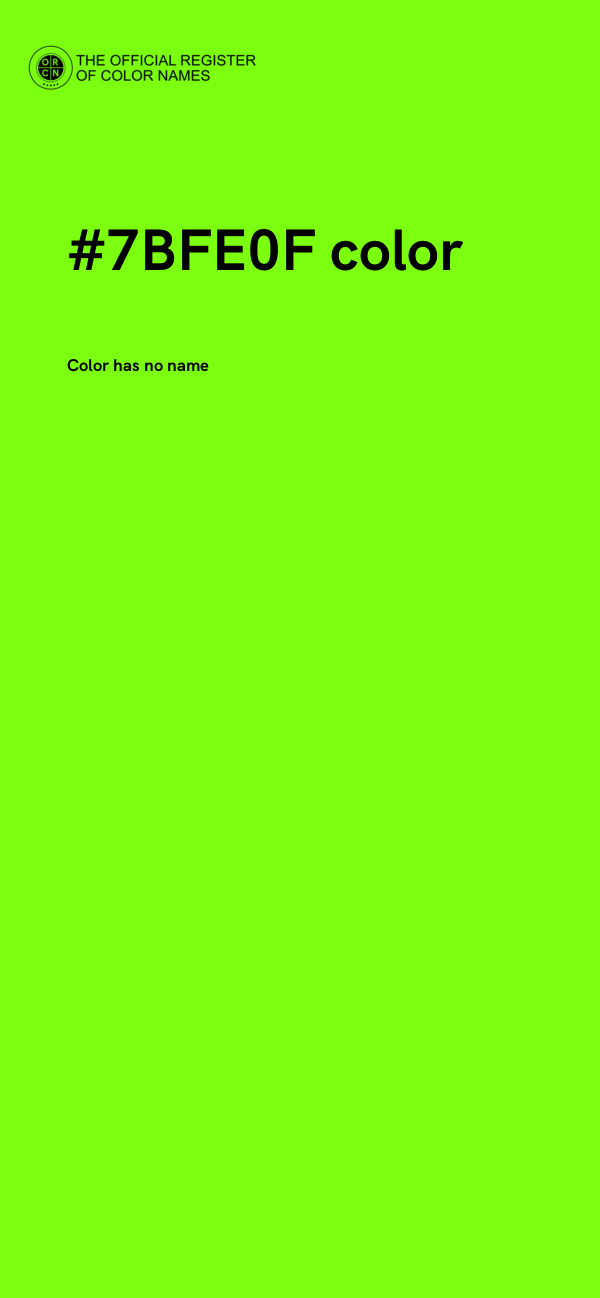 #7BFE0F color image