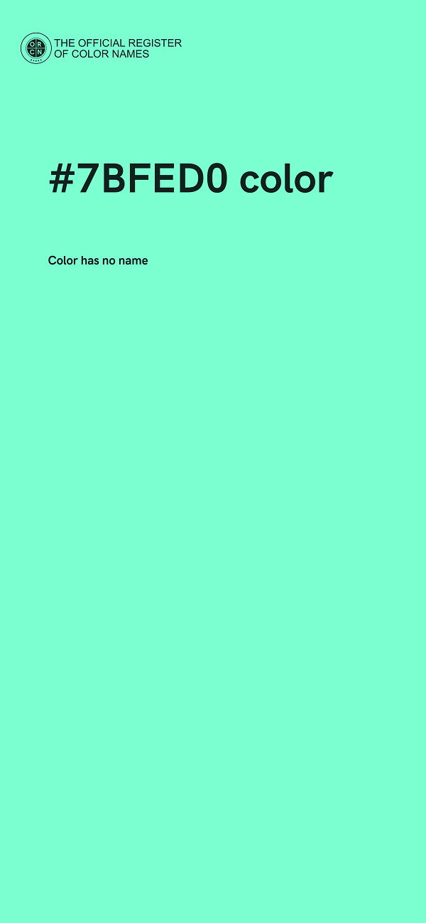 #7BFED0 color image