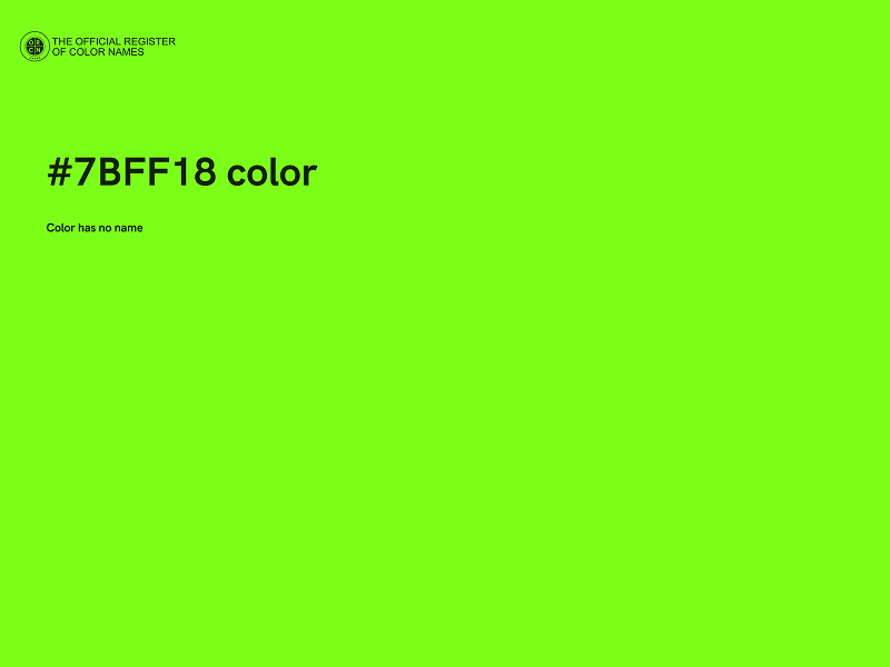 #7BFF18 color image