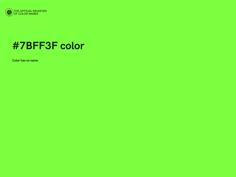 #7BFF3F color image