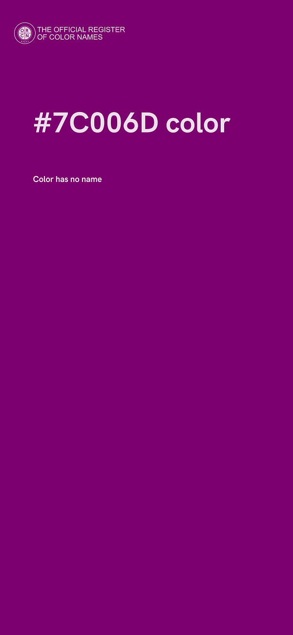 #7C006D color image