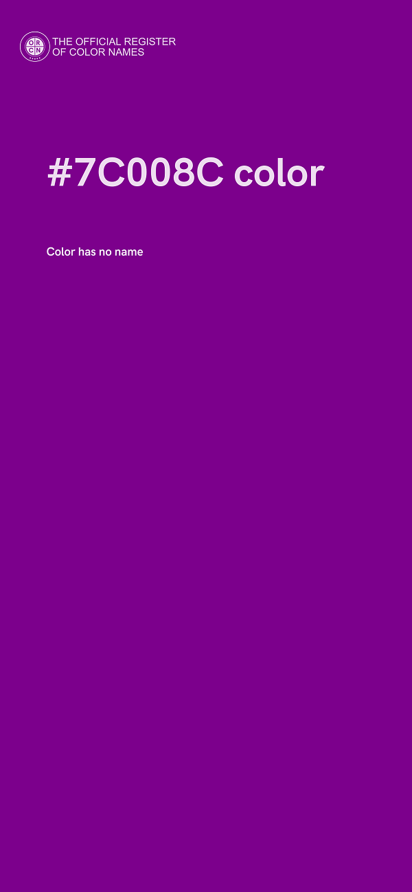 #7C008C color image