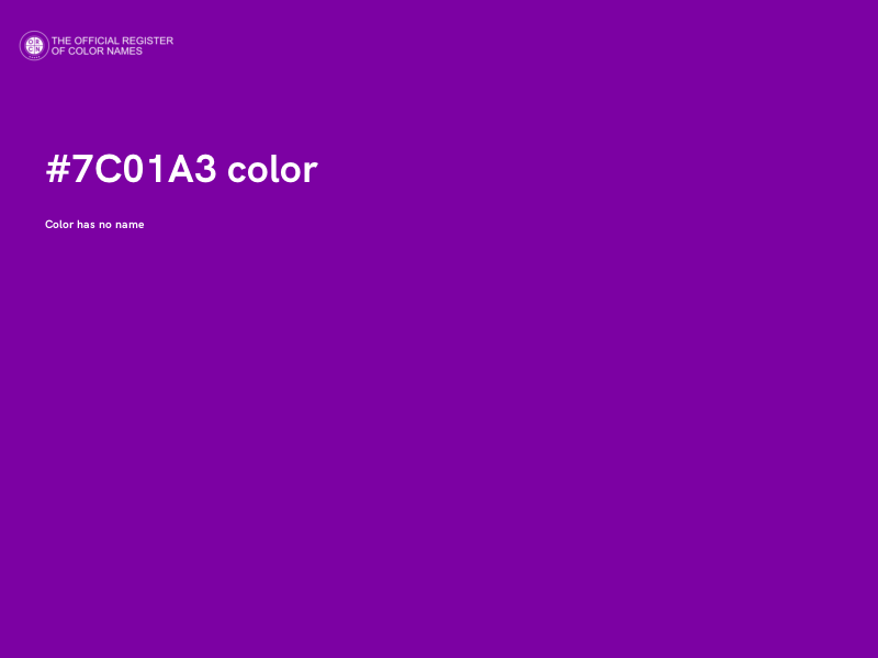 #7C01A3 color image