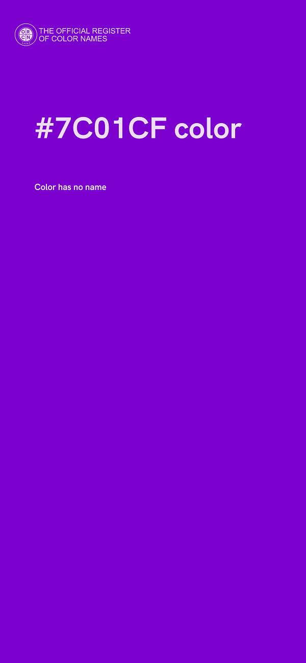 #7C01CF color image