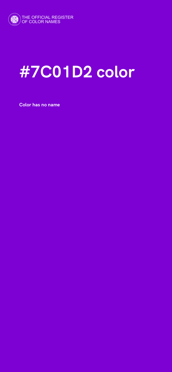 #7C01D2 color image