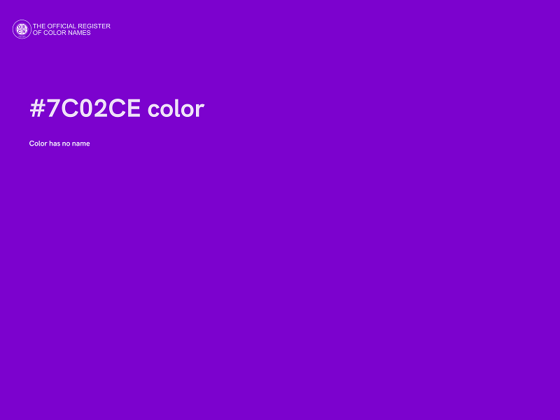 #7C02CE color image