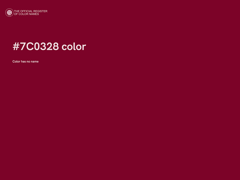 #7C0328 color image