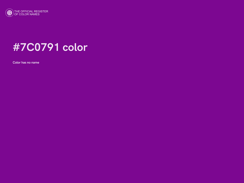 #7C0791 color image