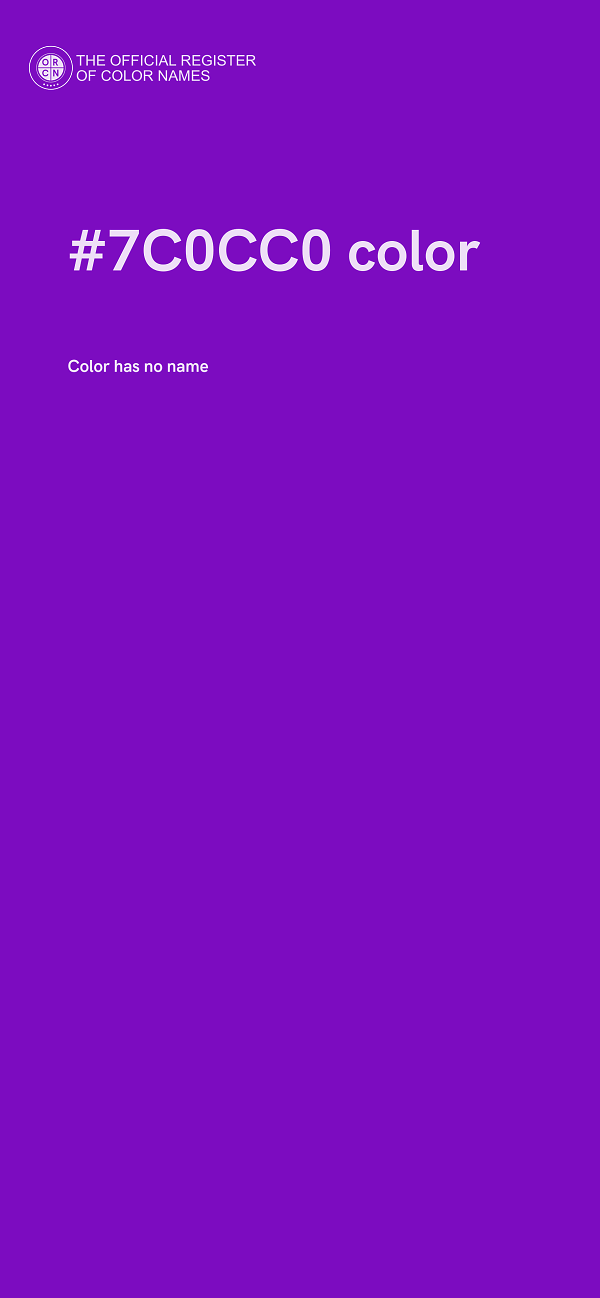 #7C0CC0 color image
