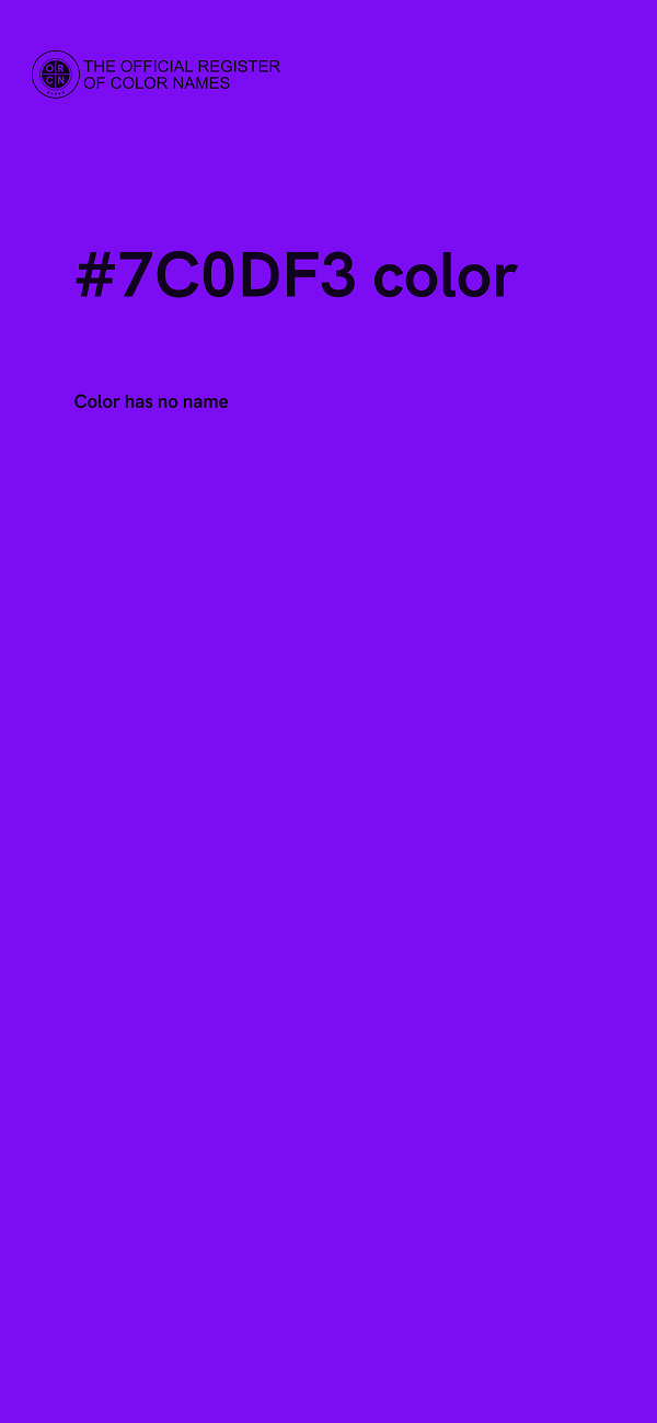 #7C0DF3 color image