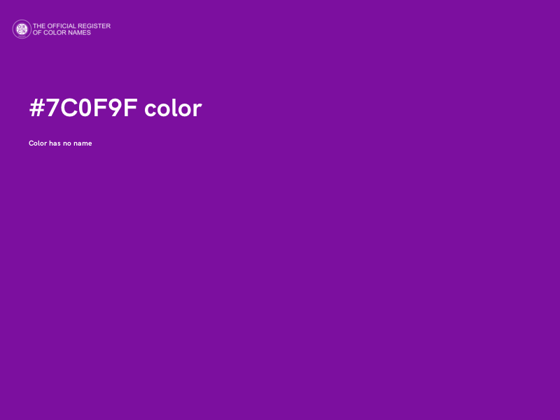 #7C0F9F color image