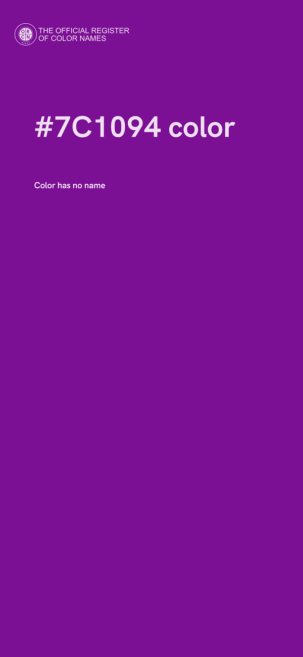 #7C1094 color image