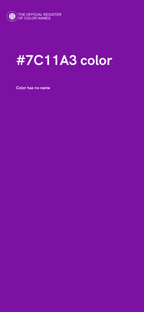 #7C11A3 color image